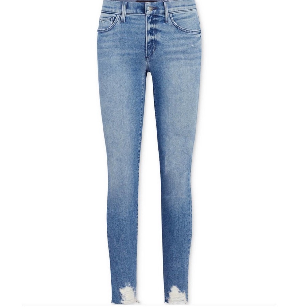 NWT JOES JEANS Hi Honey High Rise Curvy Skinny Ankle Distressed bottoms 24
